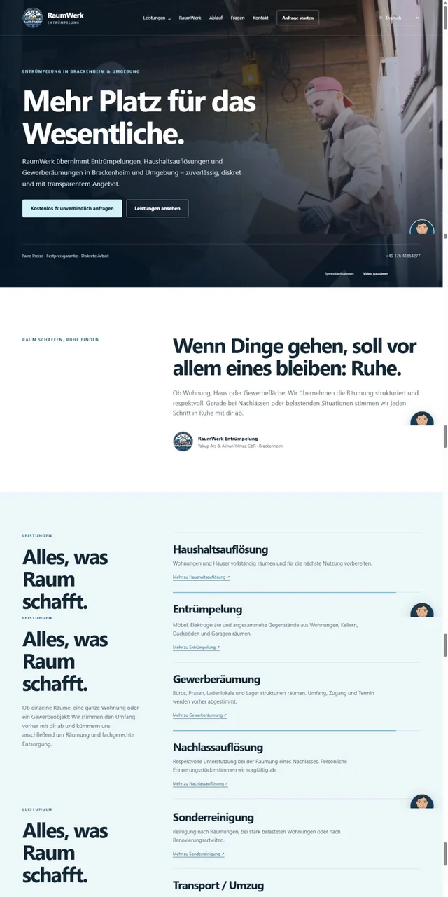 RaumWerk Entrümpelung