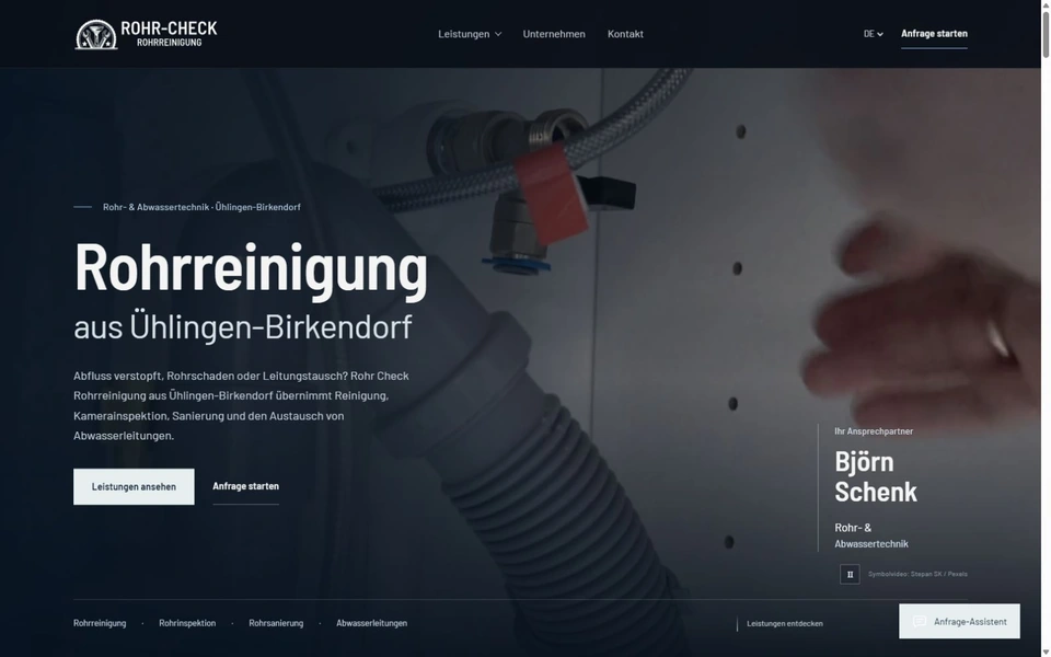 Rohr Check Rohrreinigung